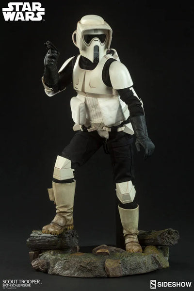 "Star Wars" 1/6 Scale Figure Militaries of Star Wars: Scout Trooper (Version 2)(Provisional Pre-order)ㅤ – Sideshow Collectibles – ActionFigure Brasil — ambientada