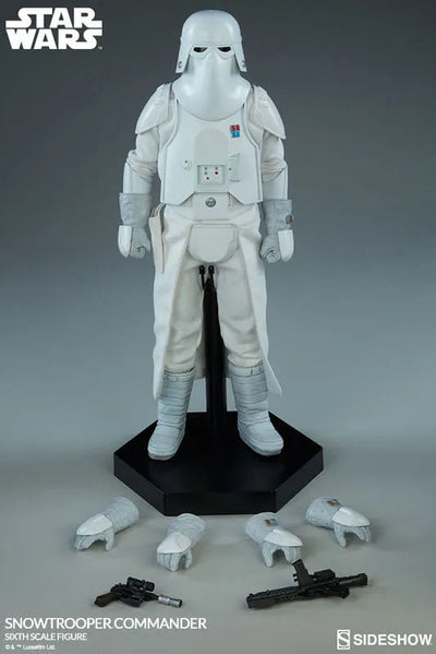 "Star Wars" 1/6 Scale Figure Militaries of Star Wars - Snowtrooper Commanderㅤ – Sideshow Collectibles – ActionFigure Brasil — ambientada