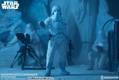 "Star Wars" 1/6 Scale Figure Militaries of Star Wars - Snowtrooper Commanderㅤ – Sideshow Collectibles – ActionFigureBrasil — acessórios