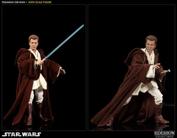 Star Wars 1/6 Scale Figure - Order Of The Jedi - Obi-Wan Kenobi (Padawan Version)ㅤ – Sideshow Collectibles – ActionFigure Brasil