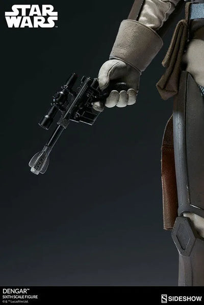 "Star Wars" 1/6 Scale Figure - Scum & Villainy Of Star Wars: Dengarㅤ – Sideshow Collectibles – ActionFigureBrasil — close