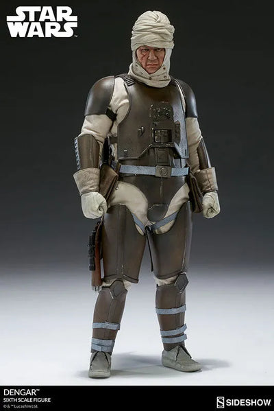 "Star Wars" 1/6 Scale Figure - Scum & Villainy Of Star Wars: Dengarㅤ – Sideshow Collectibles – ActionFigure Brasil — embalagem