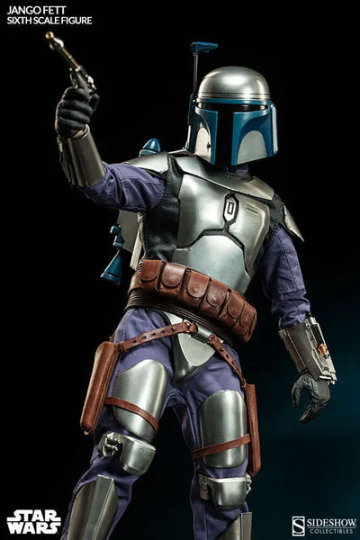 Star Wars 1/6 Scale Figure Scum & Villainy Of Star Wars - Jango Fettㅤ – Sideshow Collectibles – ActionFigure Brasil — embalagem