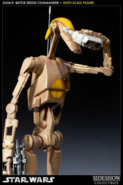 Star Wars 1/6 Scale Fully Posable Figure:Militaries Of Star Wars - OOM-9 Battle Droid Commanderㅤ – Sideshow Collectibles – ActionFigure Brasil