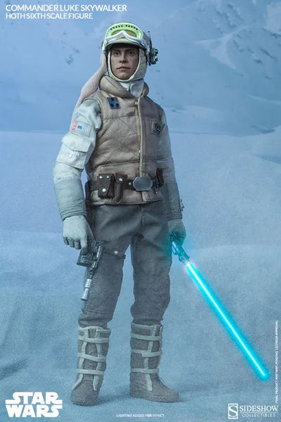 "Star Wars" 1/6 Scale Fully Poseable Figure Order Of The Jedi Luke Skywalker (Hoth Ver.)ㅤ – Sideshow Collectibles – ActionFigure Brasil — embalagem