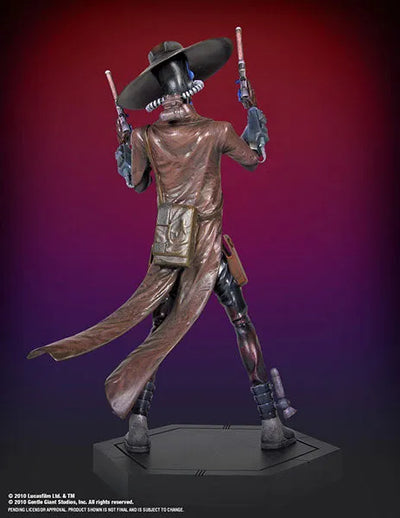 Star Wars Animated Maquette - Cad Bane (Clone Wars ver.)ㅤ – Gantaku – ActionFigure Brasil — close