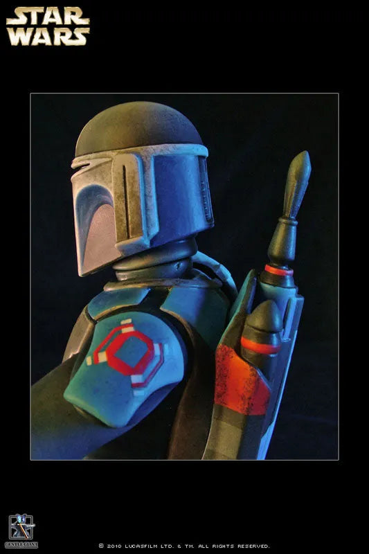 Star Wars Animated Maquette - Pre Vizsla (Clone Wars)ㅤ – Gantaku – ActionFigure Brasil