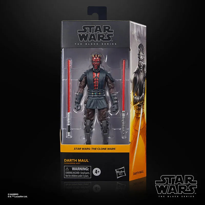 Star Wars - Black Series: 6 Inch Action Figure - Darth Maul [Animated / The Clone Wars]ㅤ – Hasbro – ActionFigure Brasil