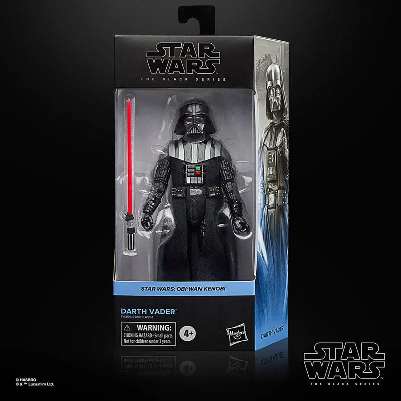 Star Wars - Black Series: 6 Inch Action Figure - Darth Vader [TV / Obi-Wan Kenㅤ – Hasbro – ActionFigureBrasil