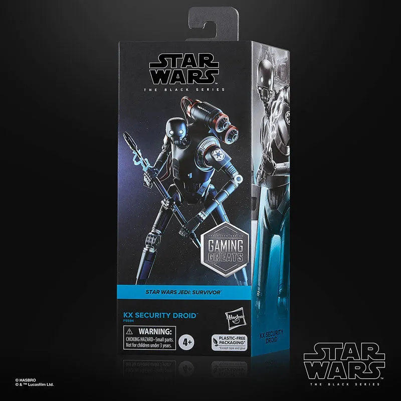 Star Wars BLACK Series 6 Inch, Action Figure KX Security Droid 