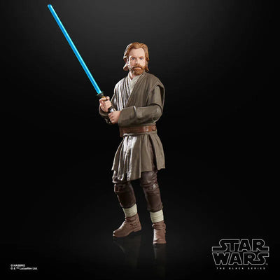 "Star Wars" "BLACK Series" 6 Inch Action Figure Obi-Wan Kenobi (Jabiim)ㅤ – Hasbro – ActionFigureBrasil — acessórios