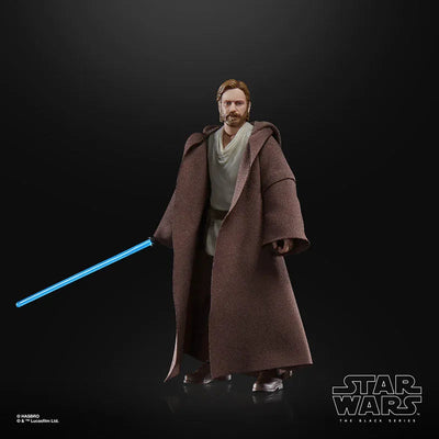 "Star Wars" "BLACK Series" 6 Inch Action Figure Obi-Wan Kenobi (Wandering Jedi)ㅤ – Hasbro – ActionFigureBrasil