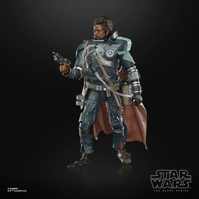 "Star Wars" "BLACK Series" 6 Inch Action Figure Saw Gerreraㅤ – Hasbro – ActionFigureBrasil — com base expositora