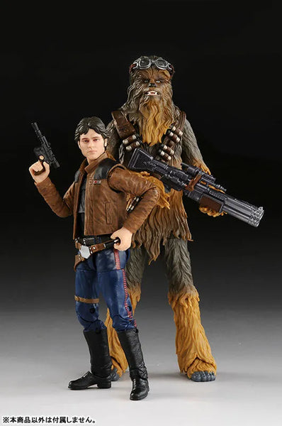 Star Wars Black Series 6 Inch Figure - Chewbacca (Han Solo)ㅤ – Gantaku – ActionFigure Brasil — ângulo diferente