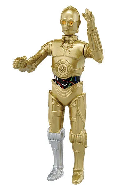 Star Wars - C-3PO - MetaColle #04 (Takara Tomy)ㅤ – Takara Tomy – ActionFigure Brasil — com base expositora