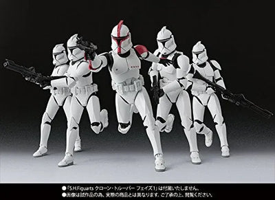 Star Wars - Clone Trooper Captain - S.H.Figuarts (Bandai)ㅤ – Bandai – ActionFigure Brasil