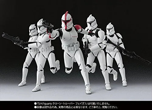 Star Wars - Clone Trooper Captain - S.H.Figuarts (Bandai)ㅤ – Bandai – ActionFigure Brasil
