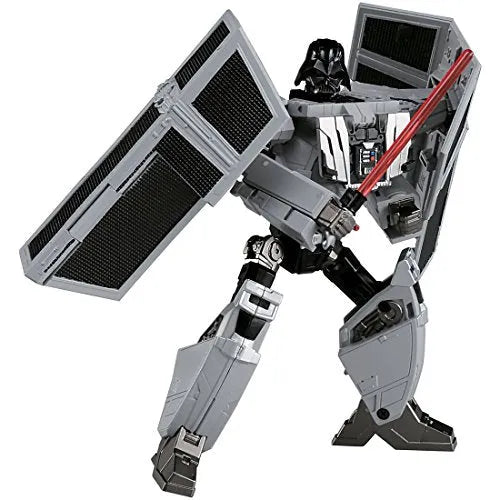 Star Wars - Darth Vader - Star Wars・Powered by Transformers 01 - TIE Advanced X1 (Takara Tomy)ㅤ – Takara Tomy As Manufacturer – ActionFigure Brasil