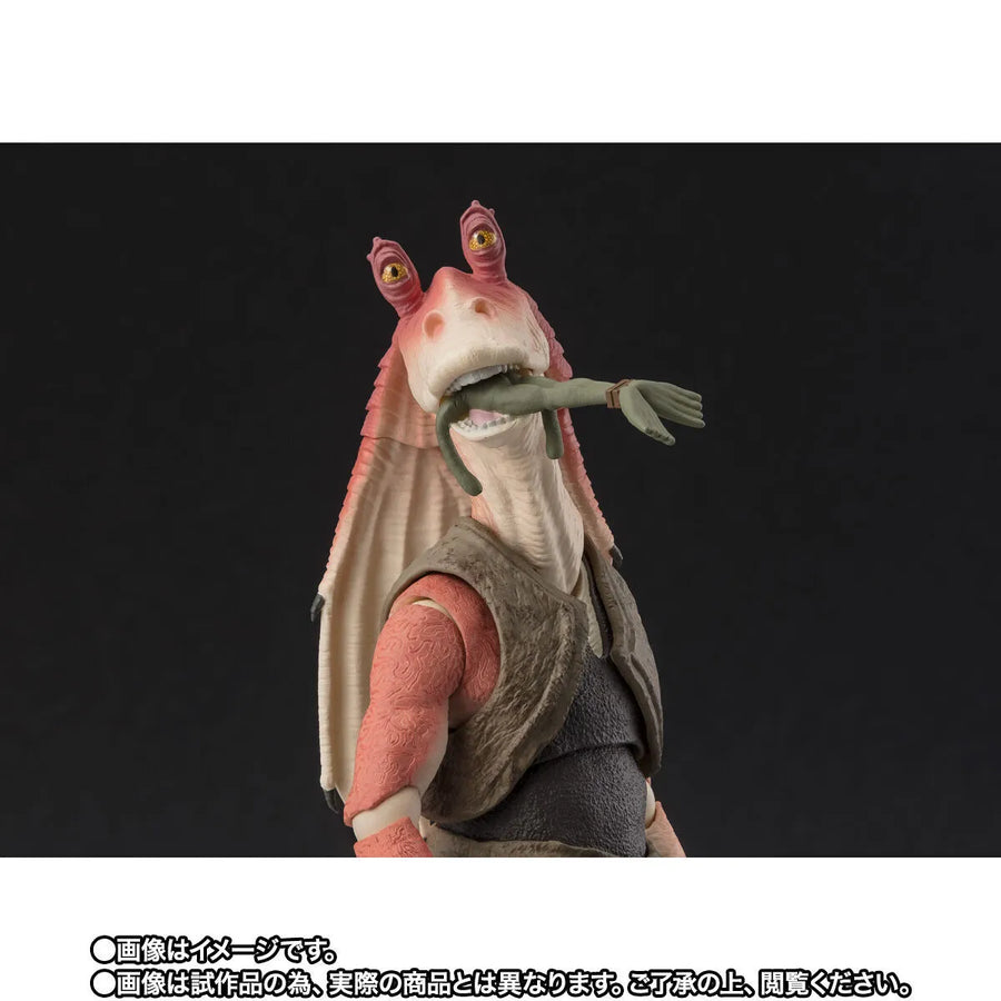 Star Wars: Episode I – The Phantom Menace - Jar Jar Binks - S.H.Figuarts (Bandai Spirits) [Shop Exclusive]ㅤ – Bandai Spirits – ActionFigureBrasil