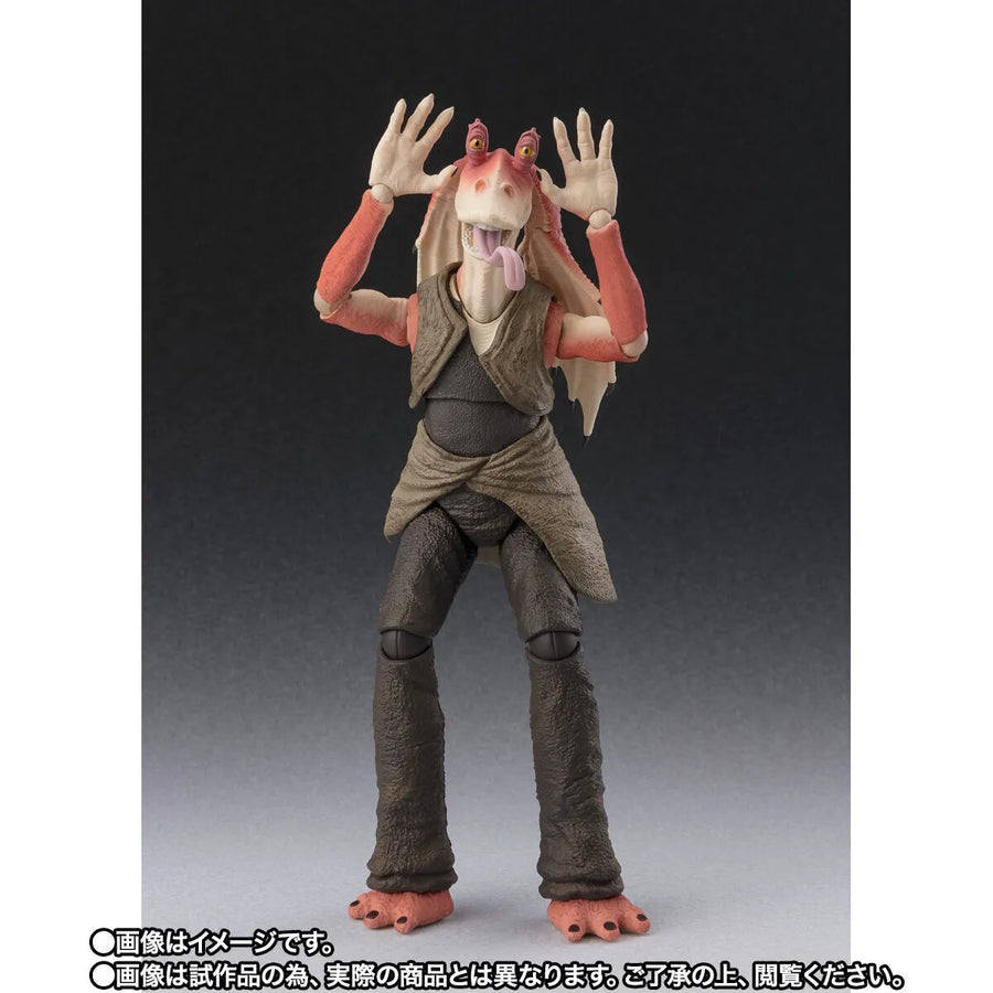 Star Wars: Episode I – The Phantom Menace - Jar Jar Binks - S.H.Figuarts (Bandai Spirits) [Shop Exclusive]ㅤ – Bandai Spirits – ActionFigureBrasil
