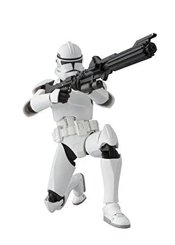 Star Wars: Episode II – Attack of the Clones - Clone Trooper - S.H.Figuarts - Phase 2 (Bandai)ㅤ – Bandai – ActionFigureBrasil