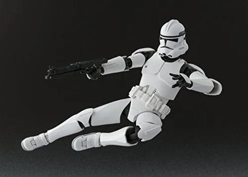 Star Wars: Episode II – Attack of the Clones - Clone Trooper - S.H.Figuarts - Phase 2 (Bandai)ㅤ – Bandai – ActionFigureBrasil