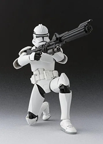 Star Wars: Episode II – Attack of the Clones - Clone Trooper - S.H.Figuarts - Phase 2 (Bandai)ㅤ – Bandai – ActionFigureBrasil