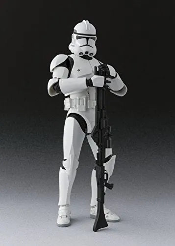 Star Wars: Episode II – Attack of the Clones - Clone Trooper - S.H.Figuarts - Phase 2 (Bandai)ㅤ – Bandai – ActionFigureBrasil