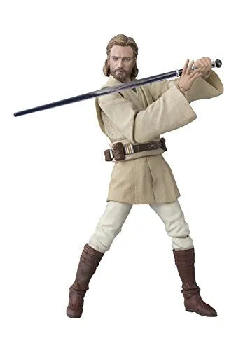 Star Wars: Episode II - Attack of the Clones - Obi-Wan Kenobi - S.H.Figuarts - Attack of the Clones (Bandai)ㅤ – Bandai – ActionFigureBrasil