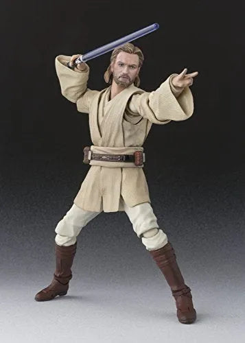Star Wars: Episode II - Attack of the Clones - Obi-Wan Kenobi - S.H.Figuarts - Attack of the Clones (Bandai)ㅤ – Bandai – ActionFigureBrasil