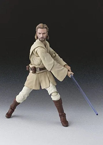 Star Wars: Episode II - Attack of the Clones - Obi-Wan Kenobi - S.H.Figuarts - Attack of the Clones (Bandai)ㅤ – Bandai – ActionFigureBrasil