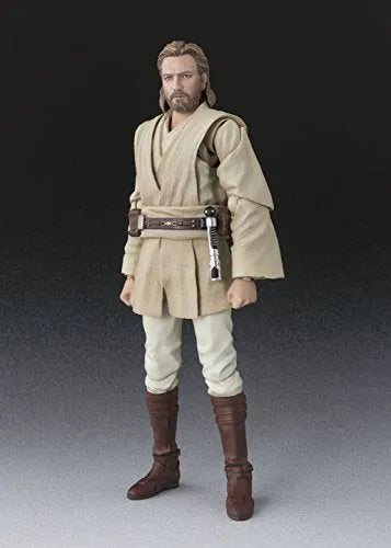 Star Wars: Episode II - Attack of the Clones - Obi-Wan Kenobi - S.H.Figuarts - Attack of the Clones (Bandai)ㅤ – Bandai – ActionFigureBrasil — com base expositora