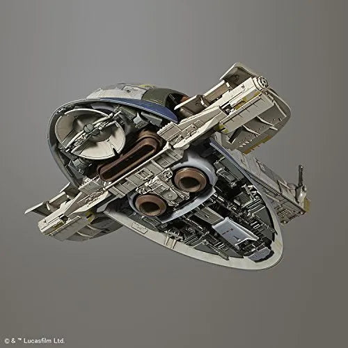 Star Wars: Episode II – Attack of the Clones - Spacecrafts & Vehicles - Star Wars Plastic Model - Jango Fett's Slave I - 1/144 (Bandai)ㅤ – Bandai As Manufacturer – ActionFigure Brasil