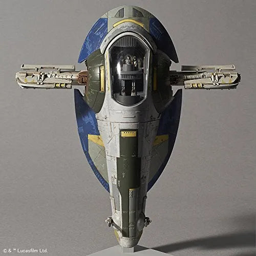 Star Wars: Episode II – Attack of the Clones - Spacecrafts & Vehicles - Star Wars Plastic Model - Jango Fett's Slave I - 1/144 (Bandai)ㅤ – Bandai As Manufacturer – ActionFigure Brasil