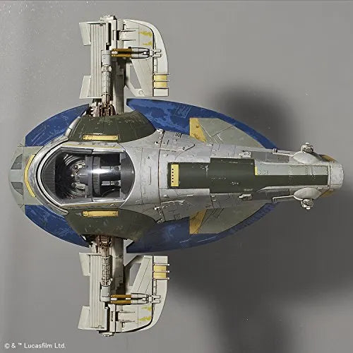 Star Wars: Episode II – Attack of the Clones - Spacecrafts & Vehicles - Star Wars Plastic Model - Jango Fett's Slave I - 1/144 (Bandai)ㅤ – Bandai As Manufacturer – ActionFigure Brasil