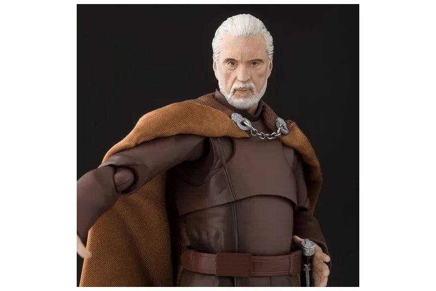 Star Wars: Episode III – Revenge of the Sith - Count Dooku - S.H.Figuarts (Bandai) Japan Exclusiveㅤ – Bandai – ActionFigureBrasil