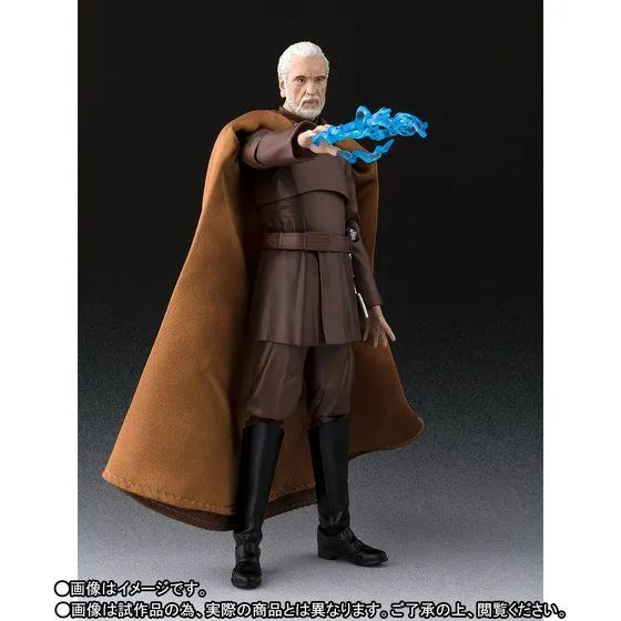 Star Wars: Episode III – Revenge of the Sith - Count Dooku - S.H.Figuarts (Bandai) Japan Exclusiveㅤ – Bandai – ActionFigureBrasil