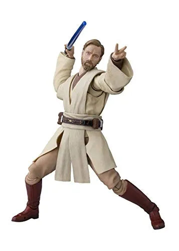 Star Wars: Episode III – Revenge of the Sith - Obi-Wan Kenobi - S.H.Figuarts (Bandai)ㅤ – Bandai – ActionFigureBrasil