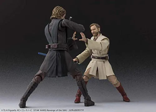 Star Wars: Episode III – Revenge of the Sith - Obi-Wan Kenobi - S.H.Figuarts (Bandai)ㅤ – Bandai – ActionFigureBrasil