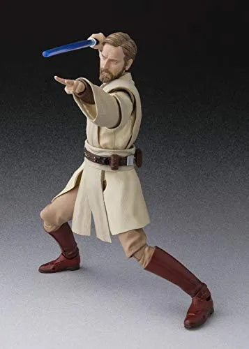 Star Wars: Episode III – Revenge of the Sith - Obi-Wan Kenobi - S.H.Figuarts (Bandai)ㅤ – Bandai – ActionFigureBrasil