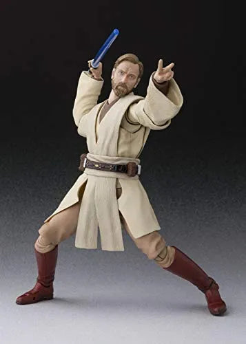 Star Wars: Episode III – Revenge of the Sith - Obi-Wan Kenobi - S.H.Figuarts (Bandai)ㅤ – Bandai – ActionFigureBrasil