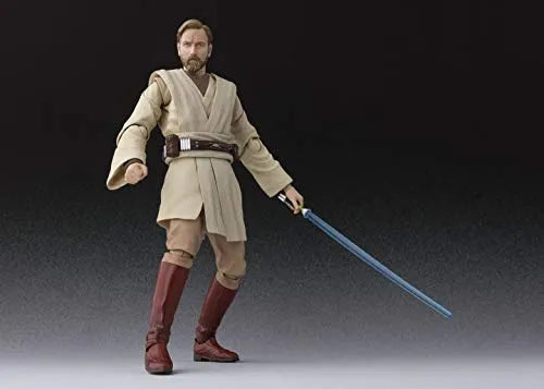 Star Wars: Episode III – Revenge of the Sith - Obi-Wan Kenobi - S.H.Figuarts (Bandai)ㅤ – Bandai – ActionFigureBrasil