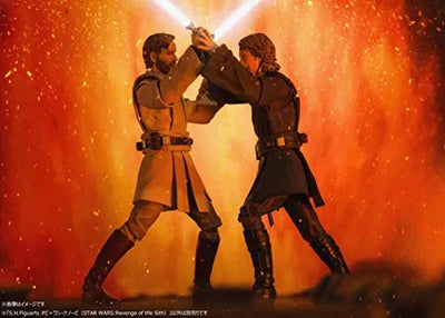 Star Wars: Episode III – Revenge of the Sith - Obi-Wan Kenobi - S.H.Figuarts (Bandai)ㅤ – Bandai – ActionFigureBrasil — detalhe do produto