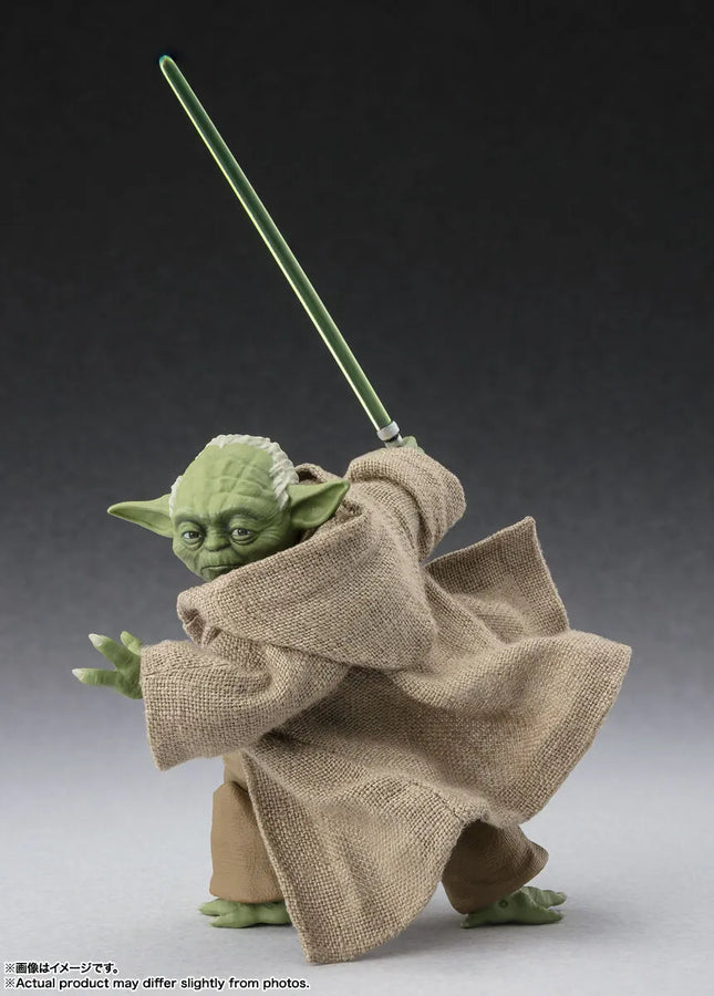 Star Wars: Episode III – Revenge of the Sith - Yoda - S.H.Figuarts - Classic Ver. (Bandai Spirits)ㅤ – Bandai Spirits – ActionFigureBrasil