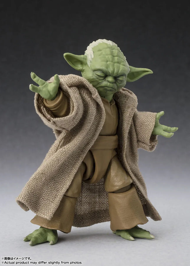 Star Wars: Episode III – Revenge of the Sith - Yoda - S.H.Figuarts - Classic Ver. (Bandai Spirits)ㅤ – Bandai Spirits – ActionFigureBrasil