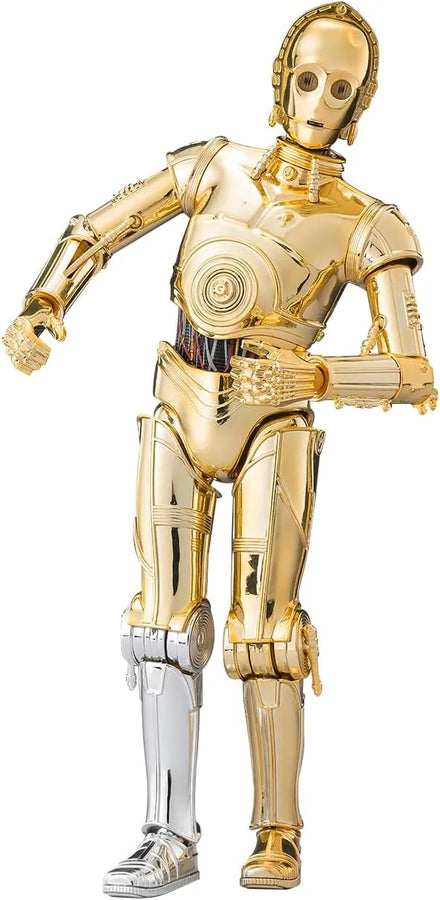 Star Wars: Episode IV – A New Hope - C-3PO - S.H.Figuarts - Classic Ver. (Bandai Spirits)ㅤ – Bandai Spirits – ActionFigureBrasil