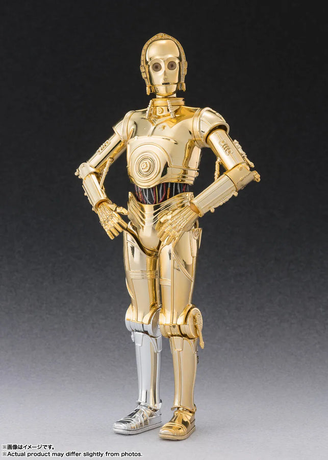 Star Wars: Episode IV – A New Hope - C-3PO - S.H.Figuarts - Classic Ver. (Bandai Spirits)ㅤ – Bandai Spirits – ActionFigureBrasil