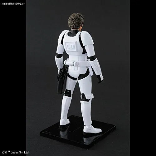 Star Wars: Episode IV – A New Hope - Han Solo - Characters & Creatures - Star Wars Plastic Model - 1/12 - Stormtrooper Ver. (Bandai)ㅤ – Bandai – ActionFigureBrasil