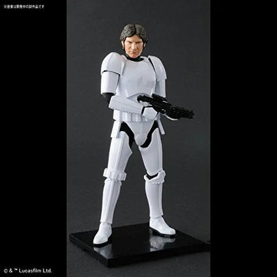 Star Wars: Episode IV – A New Hope - Han Solo - Characters & Creatures - Star Wars Plastic Model - 1/12 - Stormtrooper Ver. (Bandai)ㅤ – Bandai – ActionFigureBrasil — ambientada