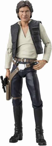 Star Wars: Episode IV – A New Hope - Han Solo - S.H.Figuarts - Classic Ver. (Bandai Spirits)ㅤ – Bandai Spirits – ActionFigureBrasil
